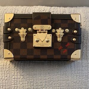 New LV Style Petite Malle Damier Design Purse